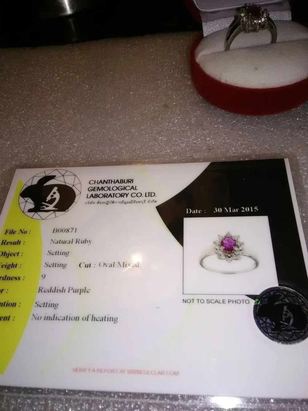 Sterling Silver Ruby & White Topaz Ring elegant silver
